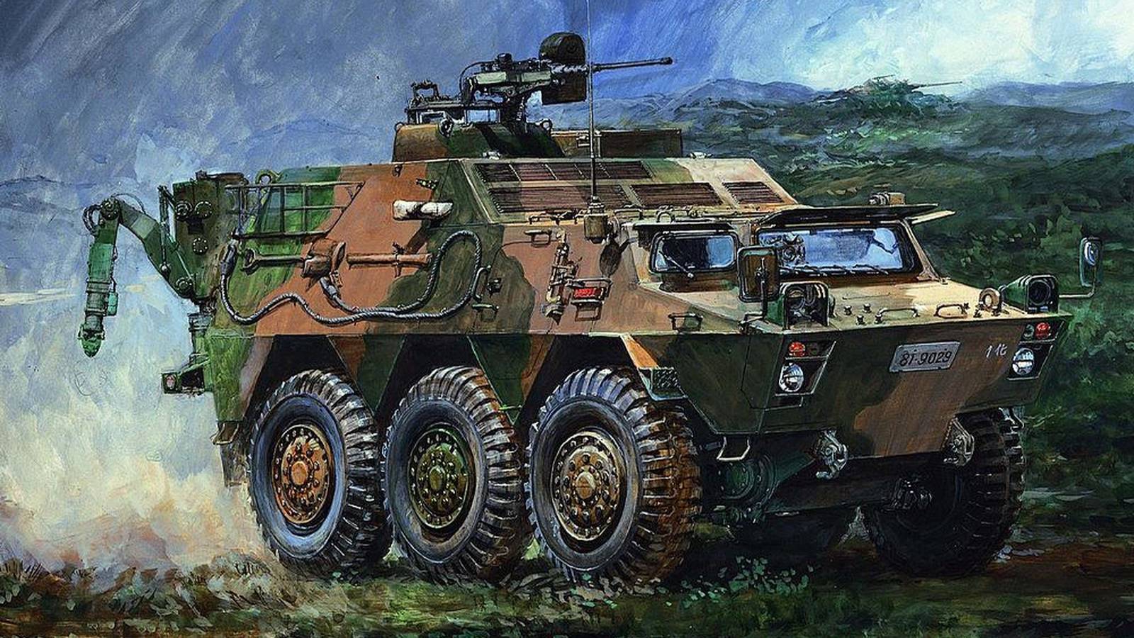 JGSDF NBC Detection Vehicle 1/35 от Trumpeter. Что в коробке? смотреть онлайн