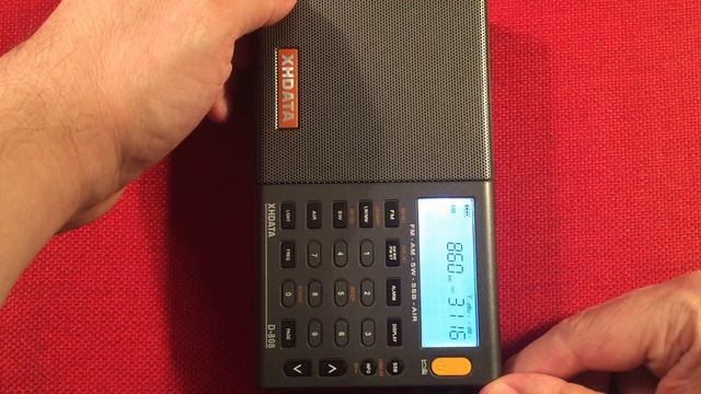 XHData D-808 Shortwave SSB Radio Daytime MW