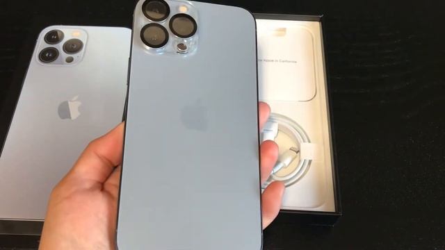 iPhone 13 Pro Max UNBOXING | SIERRA BLUE смотреть онлайн
