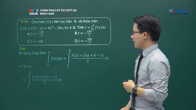 Chinh phục kỳ thi THPT QG 2020 | Toán - Số 7 | TÍCH PHÂN CỦA HÀM ẨN смотреть онлайн