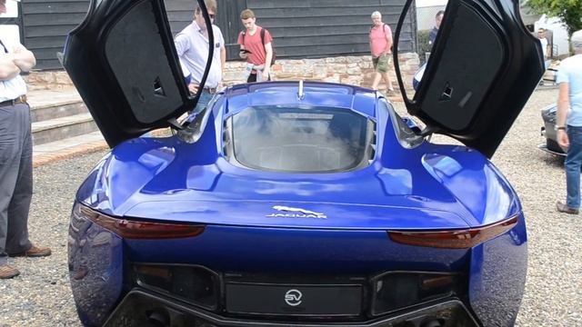 RAW SOUND!!! ULTRA RARE Jaguar CX-75 CONCEPT CAR AMAZING SOUND! смотреть онлайн