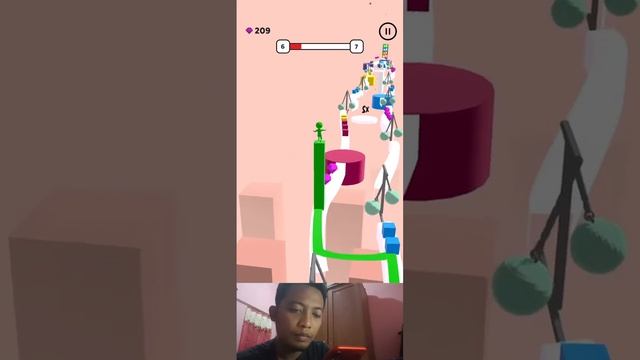 Cube Surver 3D level 6 iPhone Xr Gameplay смотреть онлайн