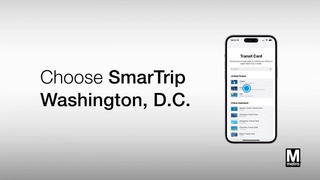 How to add new SmarTrip® cards to your Apple Wallet смотреть онлайн