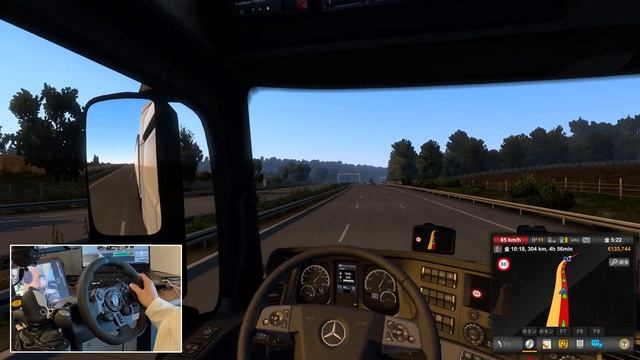#23【ETS2実況】G923ハンコン iPad導入Opentruckで快適運転。【Euro Truck Simulator 2】 смотреть онлайн
