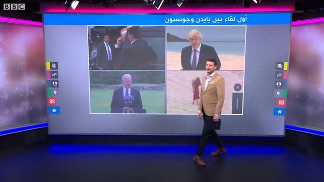 زوجتا جونسون وبايدن يخطفان الأضواء في أول لقاء بين رئيس الوزراء البريطاني والرئيس الأمريكي смотреть онлайн