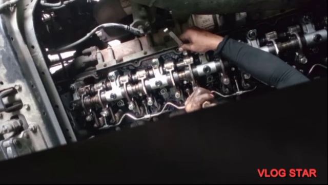 6WF1 ISUZU GIGA,Change oil &Engine Tune up Tutorial смотреть онлайн