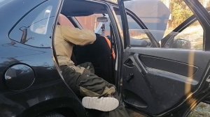 Как установить чехлы на передние кресла Лада Гранта