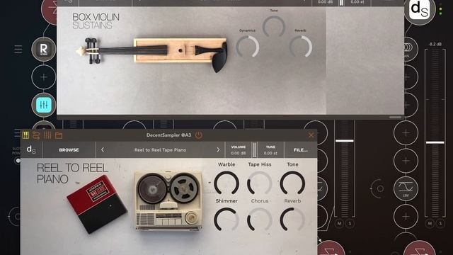 Decent Sampler AUv3 Free Sampler iOS iPad | Piano motifs | ZOA | DDMF NoLimits | iKMultimedia MixBo смотреть онлайн