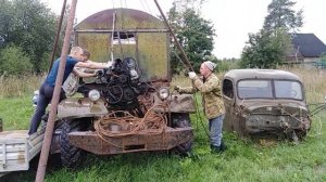 Зил 157, ставим дизельный двигатель