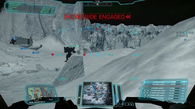 MWO - Ebon Jaguar - 90 DMG Alpha = 95% Heat (#563) смотреть онлайн