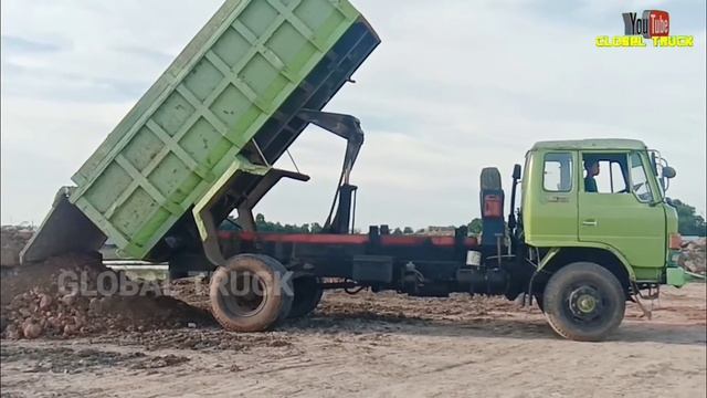 Mobil Dump Truk Fuso Dumping Muatan Tanah Timbunan Super Full Bak смотреть онлайн