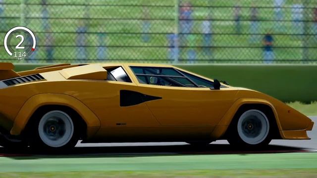 Lamborghini Countach 2022 LPl 800-4 Vs Lamborghini Countach At Imola