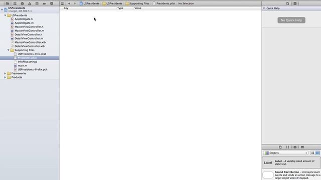 iOS - Creating a Plist (Property List) смотреть онлайн