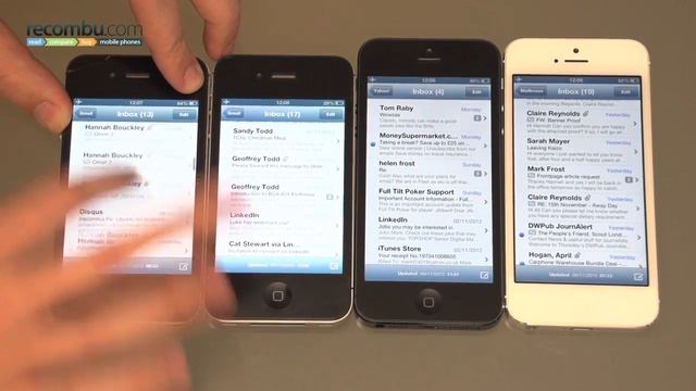Apple iPhone 5 scrolling glitch demo смотреть онлайн