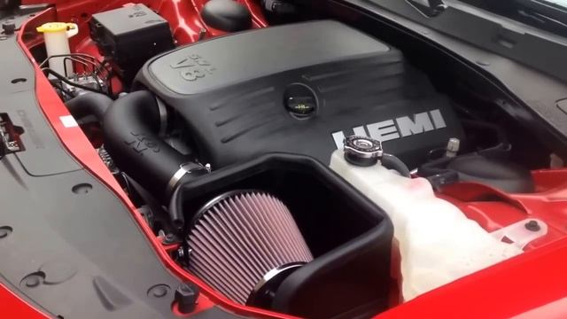 2015 Dodge Charger R/T 5.7 Hemi K&N Cold air intake смотреть онлайн