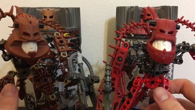 Lego Bionicle Piraka Avak & Hakann
