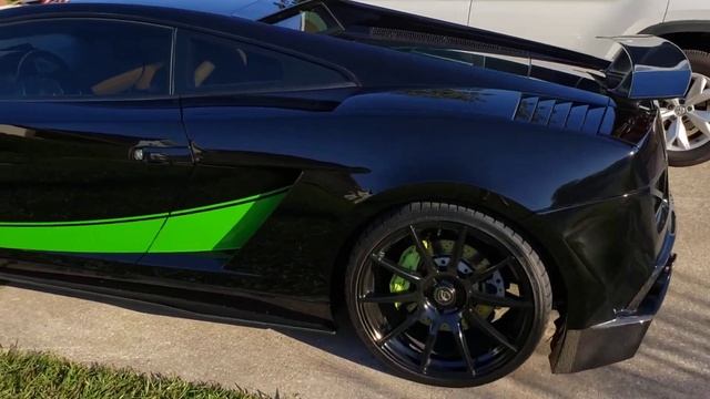 2006 Lamborghini Gallardo Superlegerra & RWD conversion. straight piped , filters and tune смотреть онлайн