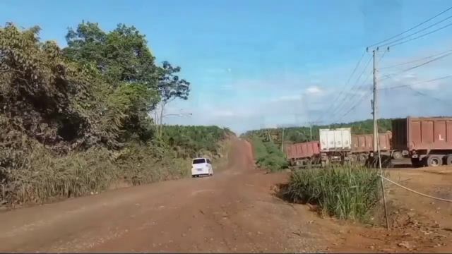 Suasana PT PLTU Sumsel5 Dipagi Hari Di Desa Sindang Marga.kec.bayung Lencir.kab.musi Banyu Asin