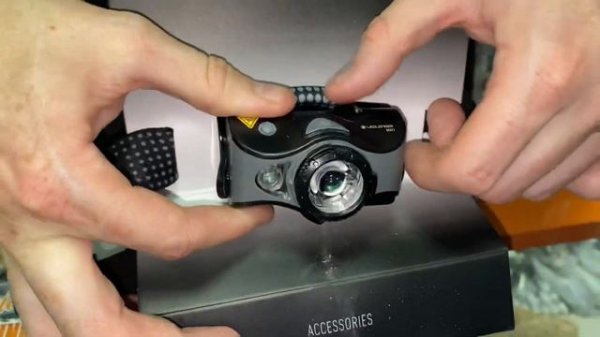 FRONTAL LED LENSER MH7