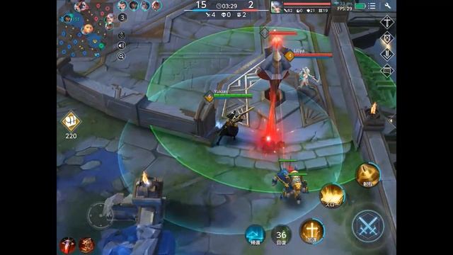 War Songはじめました 初戦 バーサ(16-0-7-MVP)- iOS Mobile MOBA Game смотреть онлайн