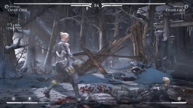Mortal Kombat X cassie twins смотреть онлайн