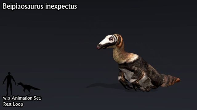 Jurassic Park Advanced Operation Genesis: Beipiaosaurus Animations