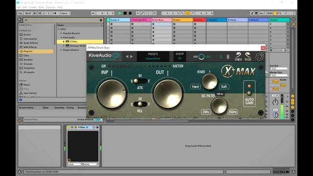 XTMax - FREE Drums Compressor VST/Plugin by Kiive Audio #KiiveAudio #XTMax смотреть онлайн