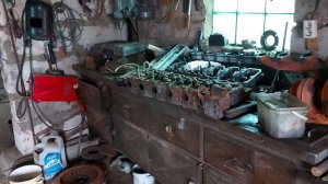 Сняли двигатель камминз 6isbe300 на камазе притирка ГБЦ, готовимся к сборке мотора, цена на запчасти