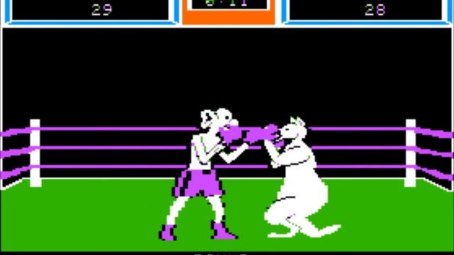 Sierra Championship Boxing for the Apple II смотреть онлайн