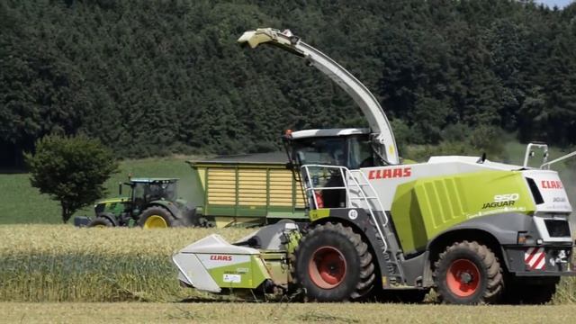 GPS häckseln | Schafmeister-Agrar | 2x CLAAS Jaguar 950 | John Deere | Fendt смотреть онлайн
