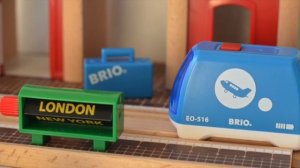 BRIO Record and Play Station, RC Travel Train, Airplane
