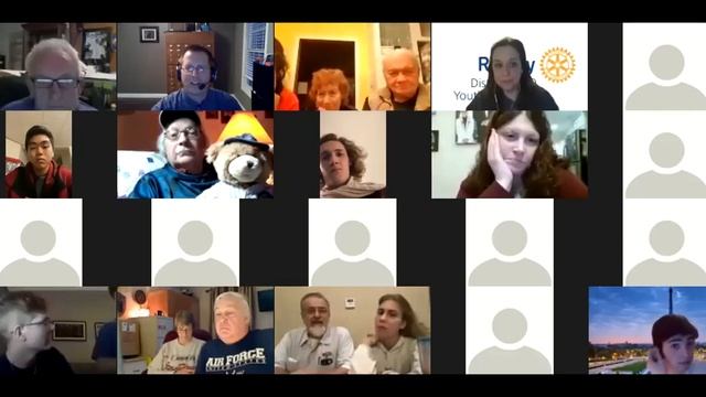 District 6460 Virtual Meeting - 3/25/2020 смотреть онлайн