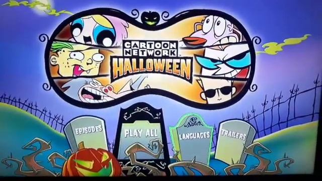 Cartoon Network Halloween 1: 9 Creepy Capers DVD menu walkthrough смотреть онлайн