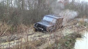 уаз Барс первая грязь.оффроуд
