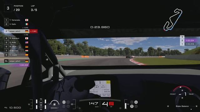 Gran Turismo 7 Walkthrough - World Touring Car 700 - Lamborghini Huracán Gr.4 - PS5-GAMEPLAY смотреть онлайн