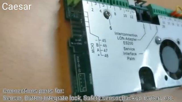 ES200 Automatic sliding door controller control board for Dorma ES200 смотреть онлайн