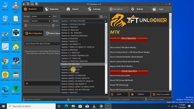 TFT Unlocker Tool Free 2022|MTK QUALCOMM SPD HUAWAEI APPLE UNLOCK FRP TOOL LATEST|TFT UNLOCKER смотреть онлайн