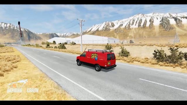 Truck Cars Vs Giant Hammer - BeamNG.Drive - Beamng 4 Crash смотреть онлайн