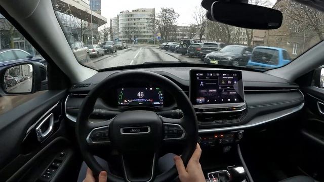 2022 JEEP COMPASS 4xe [ Limited ] Plug-in Hybrid 190HP | POV Test Drive | Fuel Consumption Info