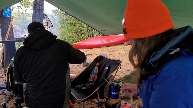 The French River - Freezing Rain And Snow - Paddling Historic Waters смотреть онлайн