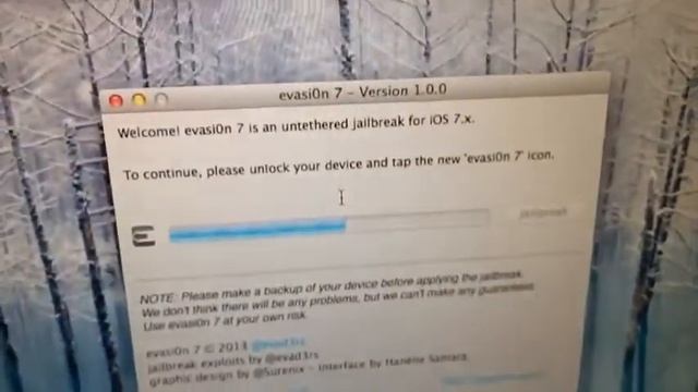 Jailbreak IOS 7 Evasion 7 Untethered ! смотреть онлайн