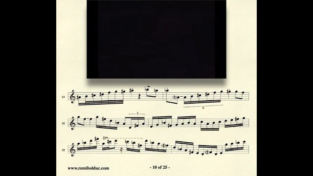 Remi Bolduc transcription : Michael Brecker solo on Naima New Sound смотреть онлайн