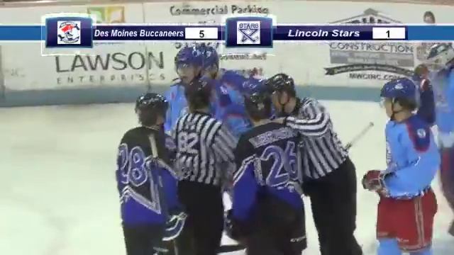 Des Moines Buccaneers vs. Lincoln Stars March 7, 2015 смотреть онлайн