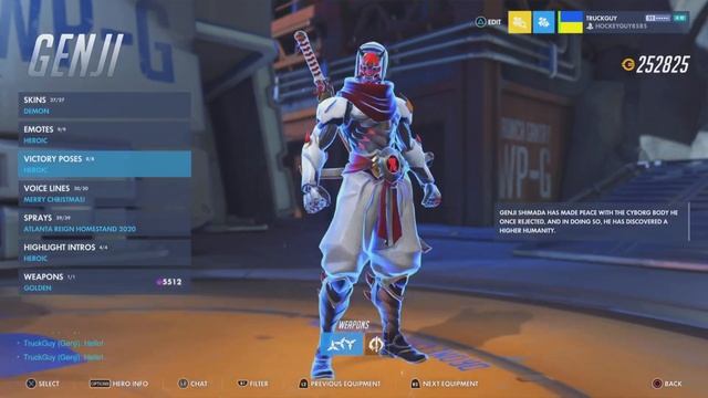 Demon Genji Skin Demo (Golden Weapons)(PS5)