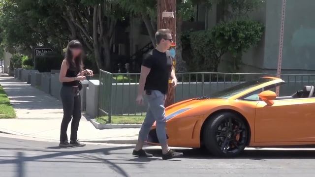 Девушка повелась на Ламборджини ПРАНК ОТ VitalyzdTv