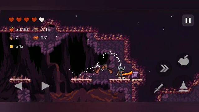 Apple Knight Action Platformer - level 4-3 смотреть онлайн