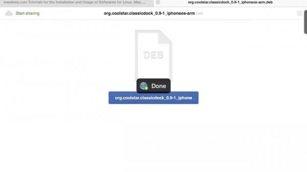 iOS How To Download and Install .deb Files