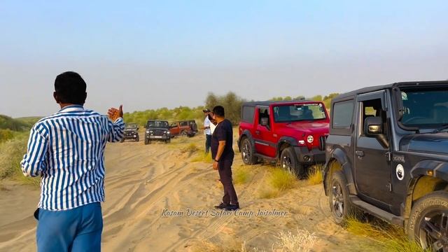 Off Roading Treak In Sam Sand Dunes Private Desert | Rajasthan Jeep Club Jaipur смотреть онлайн
