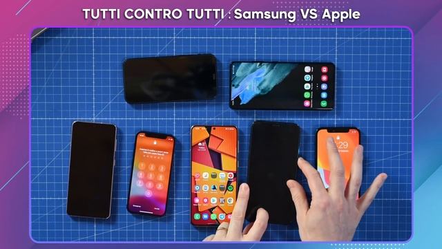 TUTTI contro TUTTI: Samsung VS Apple LINE-UP a confronto | Live con HDBLOG смотреть онлайн