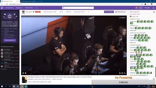 [RU] Natus Vincere vs CR4ZY | StarLadder Major Berlin 2019: New Legends Stage | Day 5 Homer Okroxa смотреть онлайн